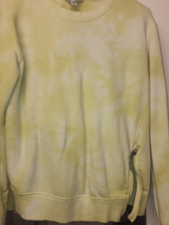 JoyLab Other - JoyLab Yellow Tie-Dye Pullover Sweat Outfit Set